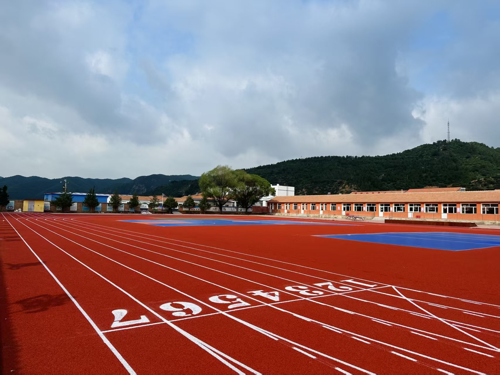 定西市自结纹塑胶跑道塑胶跑道材料 - 哪里好